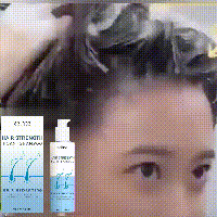 EELHOE Thick Hair Foam Shampoo Cleansing Scalp Moisturizing Volumizing Hair Strengthening Fluffy Smooth Shampoo